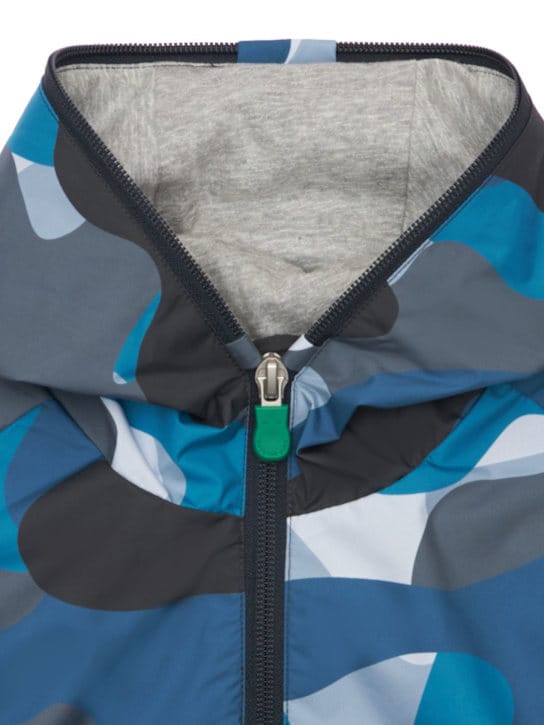 Save The Duck - CAMOUFLAGE PRINT RECYCLED NYLON JACKET