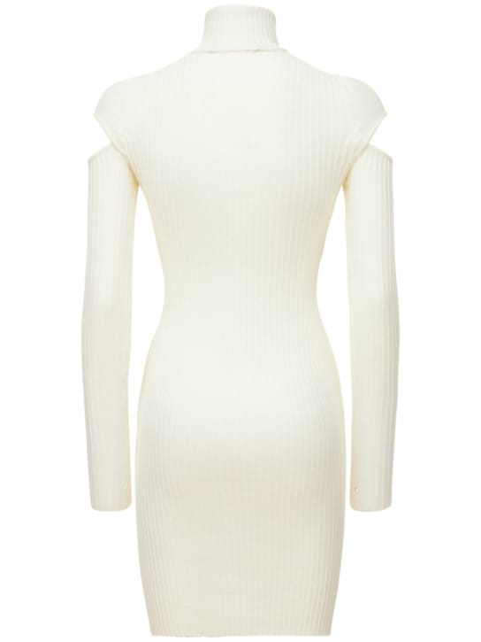 Andreadamo: LVR EXCLUSIVE RIB KNIT MINI DRESS