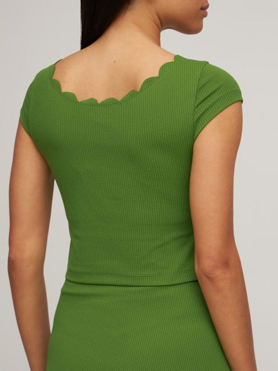 Marysia: Iga stretch tech crop top