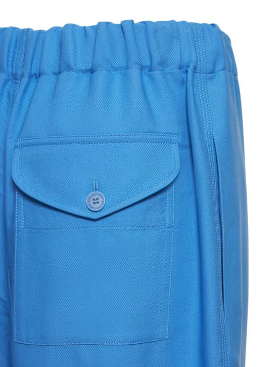 Stella McCartney: Fluid viscose blend high waist pants