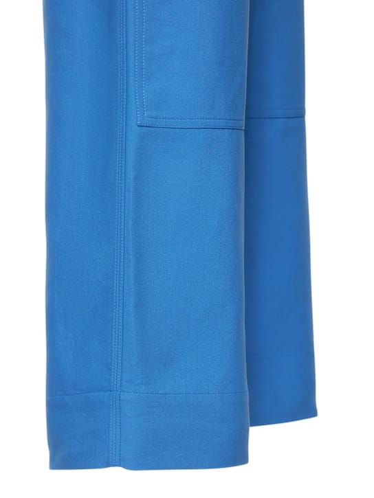 Stella McCartney: Fluid viscose blend high waist pants