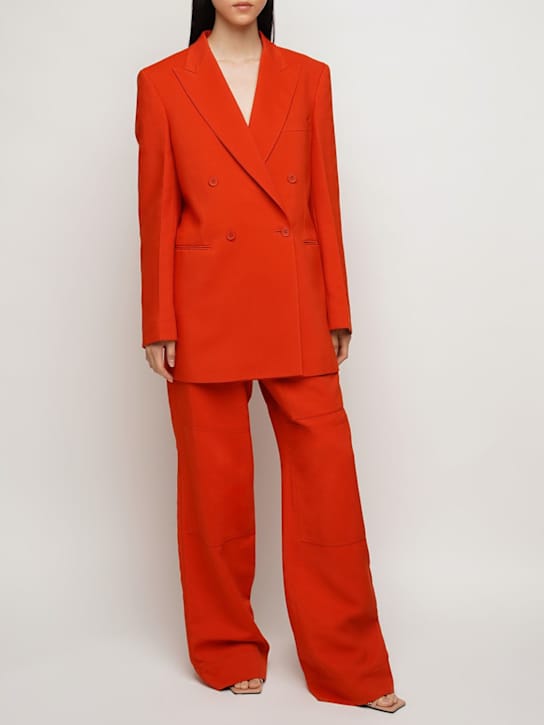 Stella McCartney - Fluid viscose blend oversized blazer