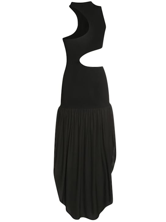 Stella McCartney: Silk midi dress with cut-out