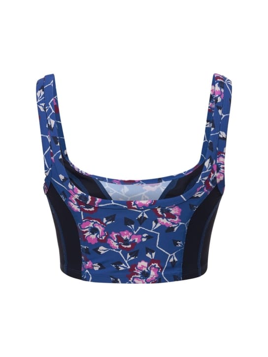 Marant Etoile - Taceya printed tech sports bra