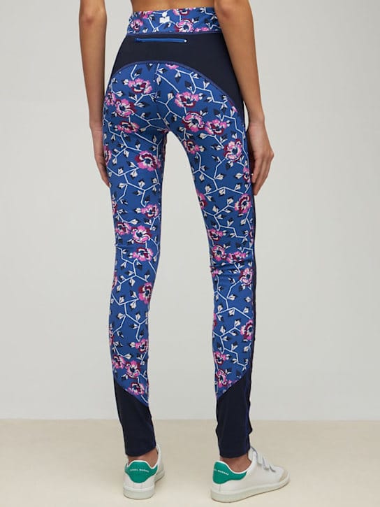 Marant Etoile: Tisea printed tech leggings