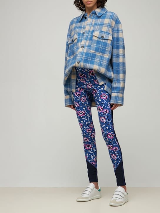 Marant Etoile - Tisea printed tech leggings