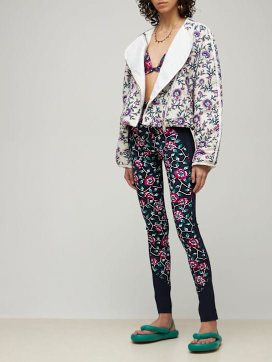 Marant Etoile - Tisea printed tech leggings