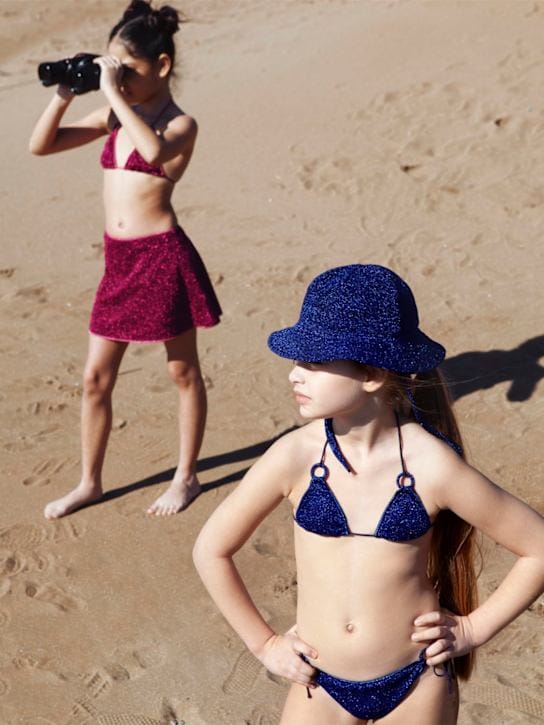 Oséree Swimwear - Lycra & lurex bucket hat