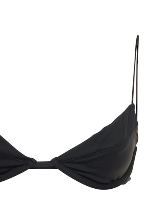 Ziah: Triangle bikini with thin straps
