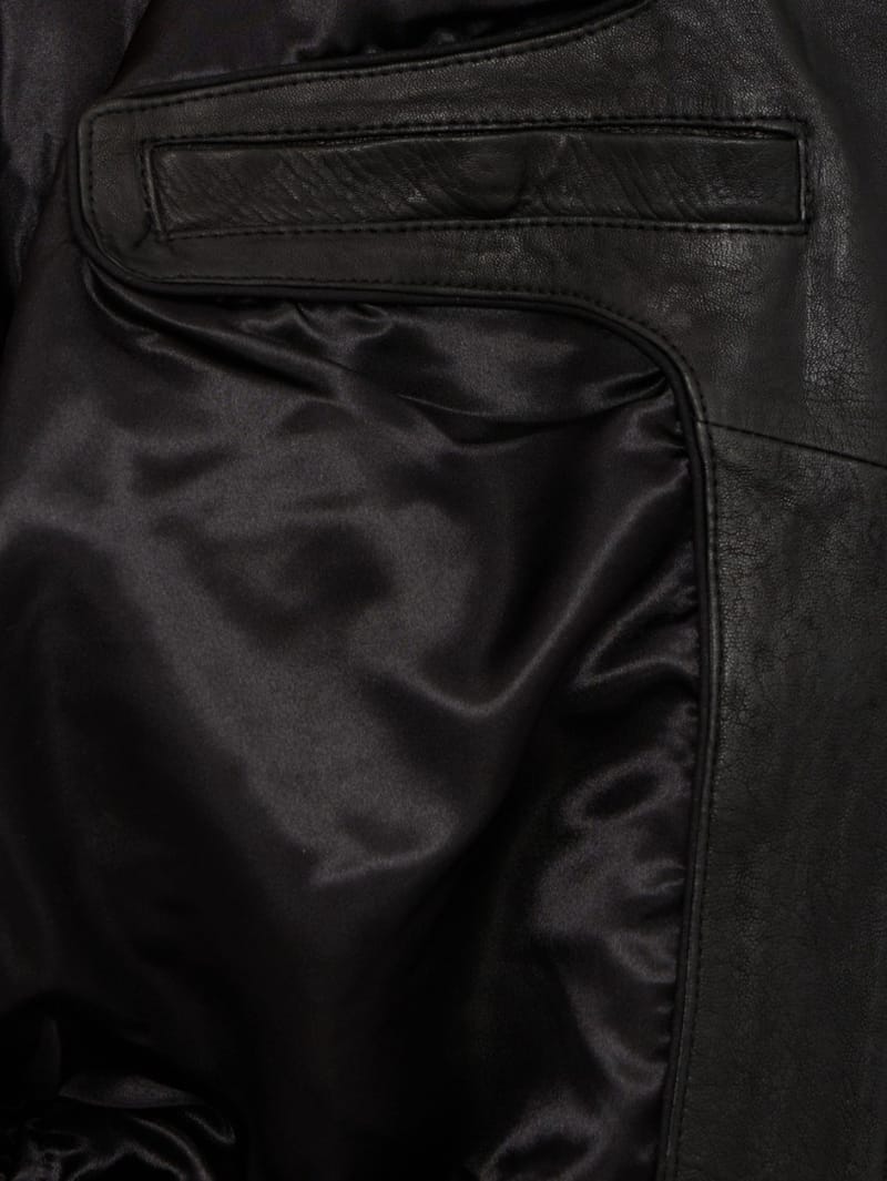 Alpha Industries: CWU-36/P leather UV bomber jacket
