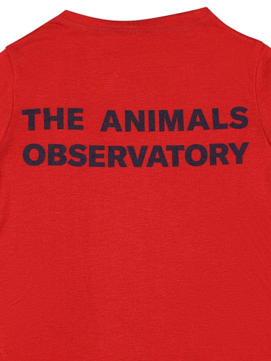 The Animals Observatory: Logo羊毛混纺连衣裙