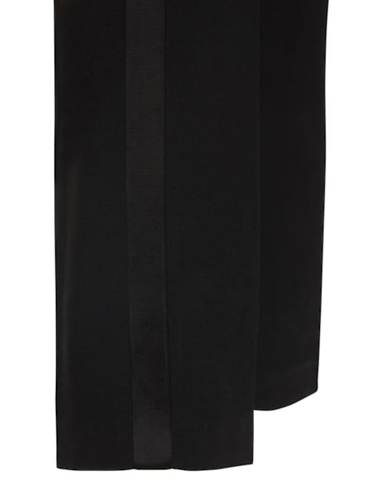 Michael Kors Collection: 绉纱sable绕颈礼服连身裤