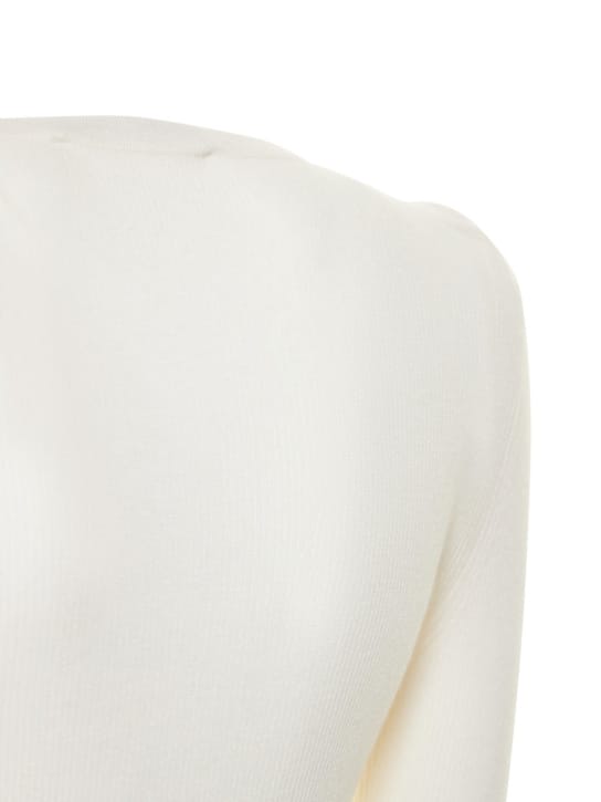 Michael Kors Collection: Crew Neck Long Sleeve Pullover