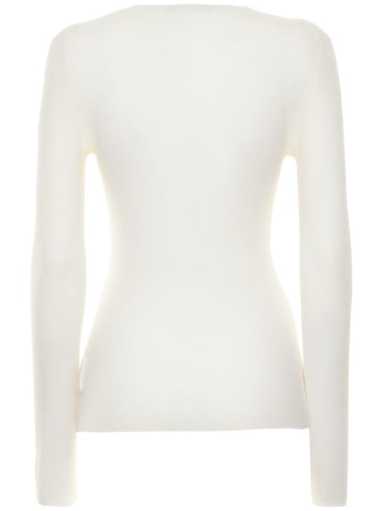 Michael Kors Collection: Crew Neck Long Sleeve Pullover