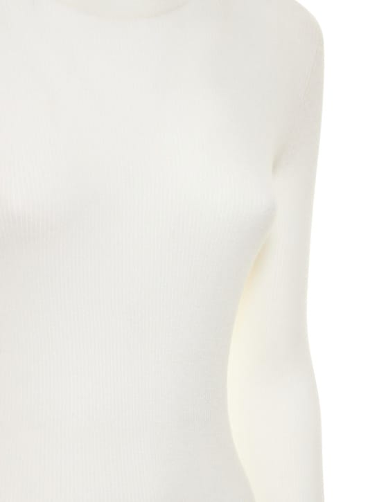 Michael Kors Collection: Crew Neck Long Sleeve Pullover