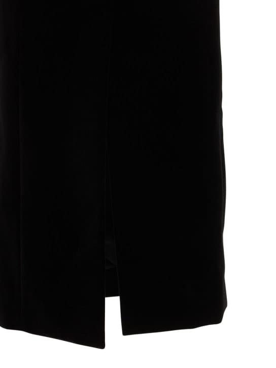Alexandre Vauthier: Long dress with sweetheart neckline