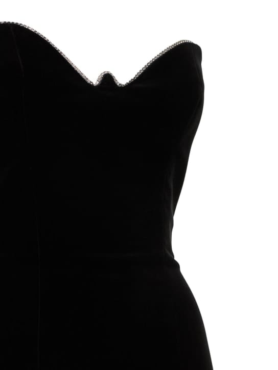 Alexandre Vauthier: Long dress with sweetheart neckline