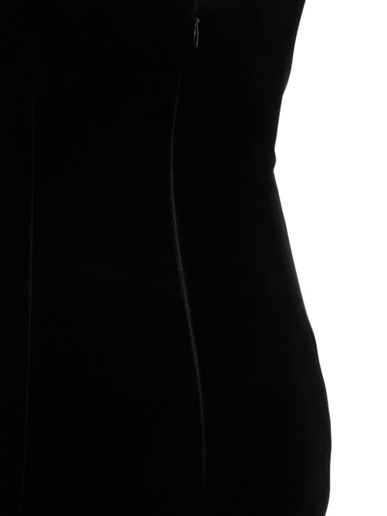 Alexandre Vauthier: Long dress with sweetheart neckline