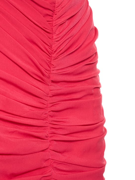 Giuseppe Di Morabito: Draped mini dress with cut-out