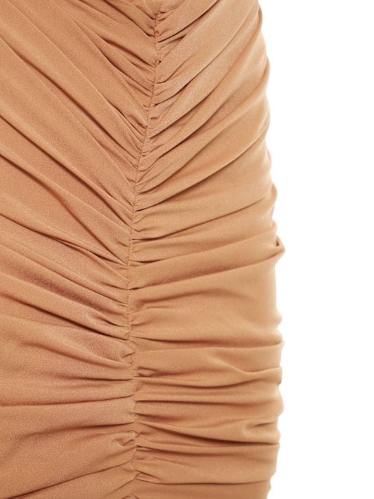 Giuseppe Di Morabito: Draped mini dress with cut-out