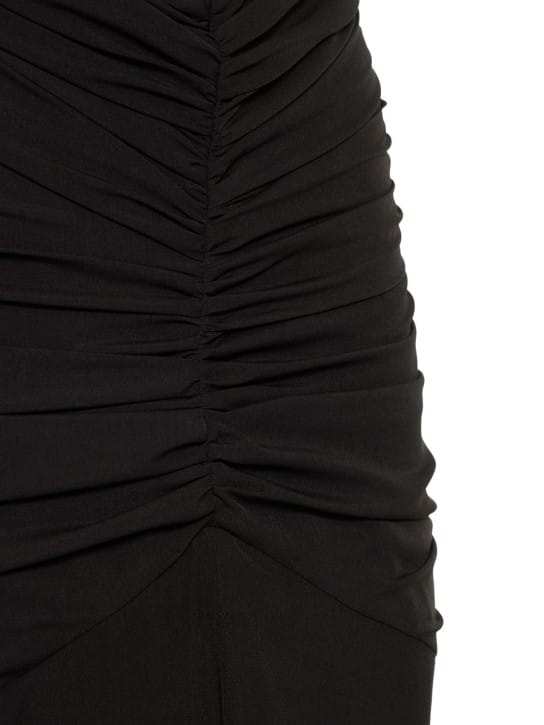 Giuseppe Di Morabito: Halterneck maxi dress with ruching