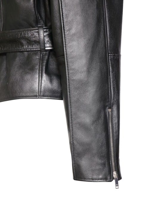 Alexandre Vauthier: Perfecto皮革机车夹克