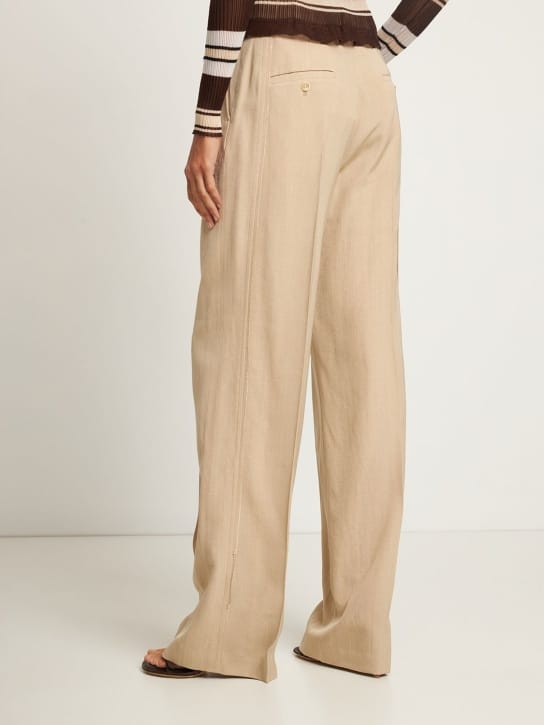 Jacquemus: Le Pantalon Astouin真丝混纺裤子