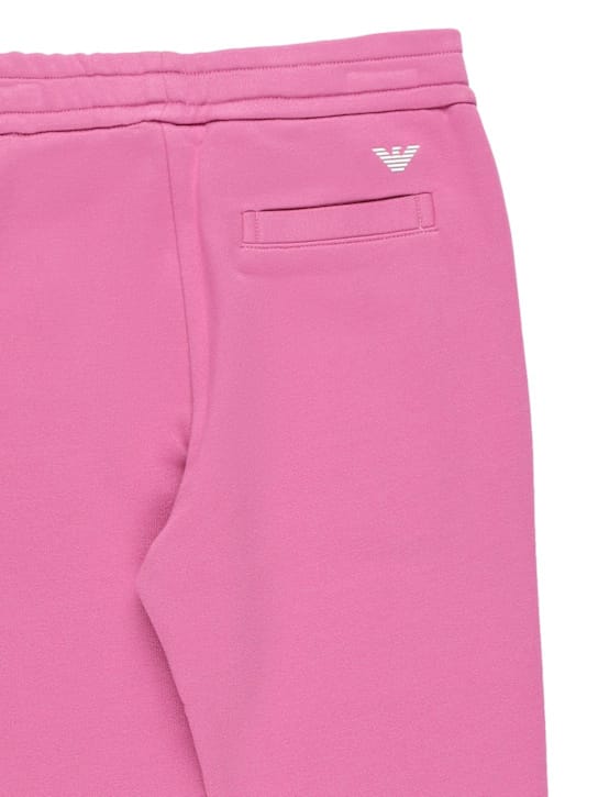 Emporio Armani - Logo莫代尔&棉运动裤