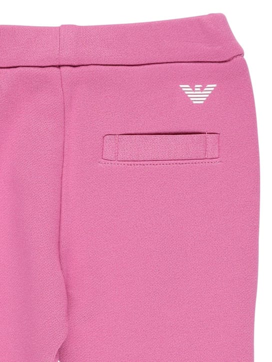 Emporio Armani - Logo莫代尔&棉运动裤