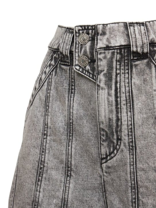 Marant Etoile: Vinca棉质牛仔短裤