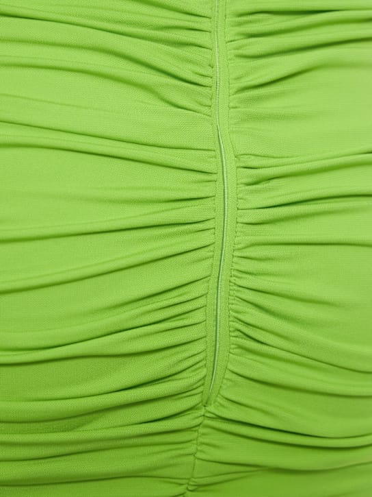 Dundas: Gerafftes Minikleid mit Cut-outs