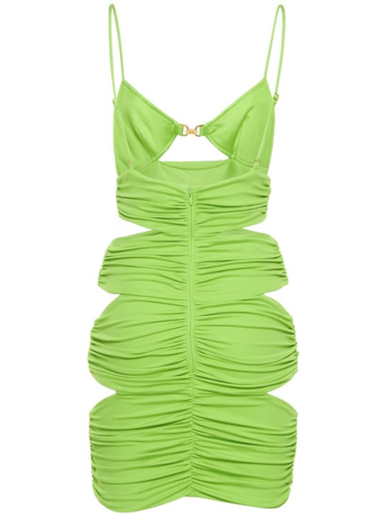 Dundas: Gerafftes Minikleid mit Cut-outs