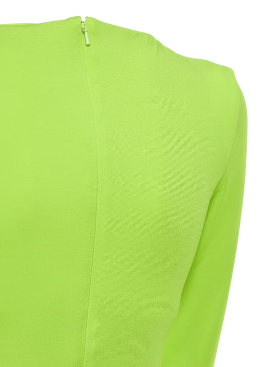 Dundas: Vestido largo de jersey con aberturas
