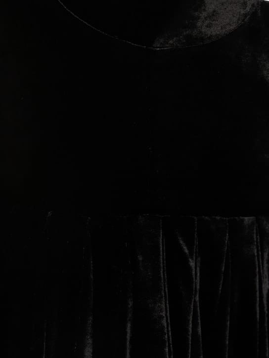 Magda Butrym: Velvet bustier mini dress