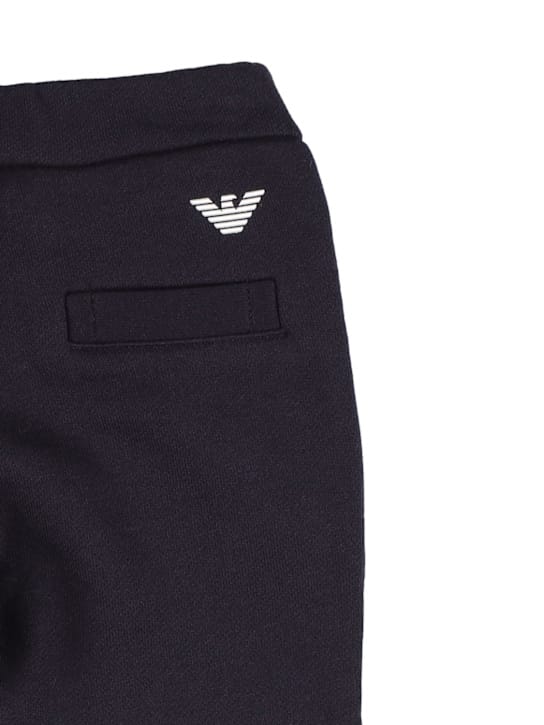 Emporio Armani: Logo莫代尔&棉运动裤