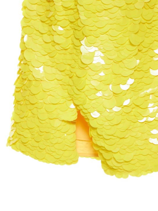 The Attico: A-line sequin mini dress