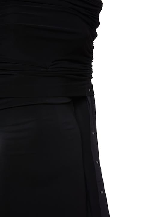 Dion Lee: Off-the-shoulder jersey midi dress
