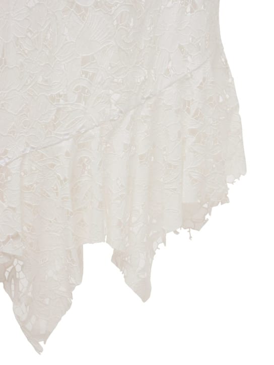 Marques'Almeida: Vestido de algodón con bajo asimétrico