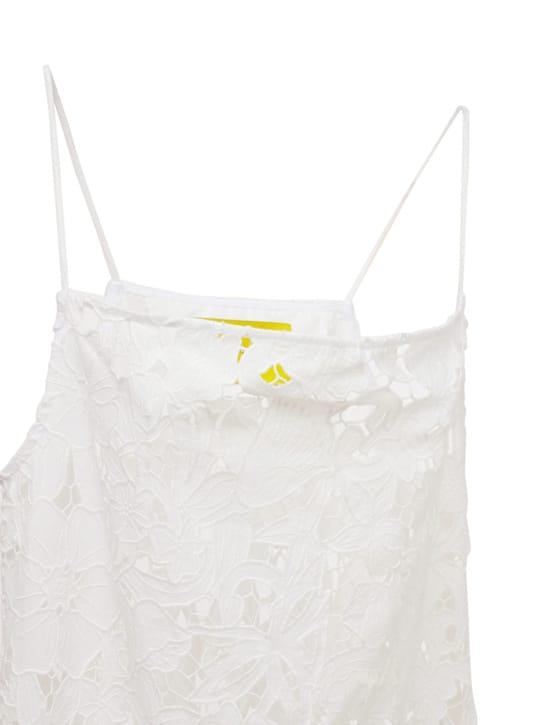 Marques'Almeida: Vestido de algodón con bajo asimétrico