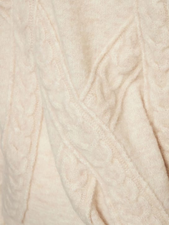 The Garment: Courchevel扭绳针织羊毛混纺毛衣