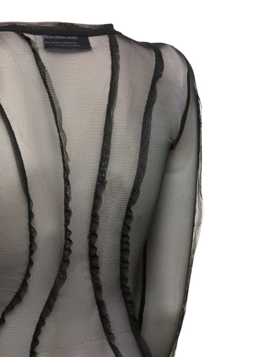 Sami Miro Vintage: Vestito con maniche lunghe e scollo rotondo