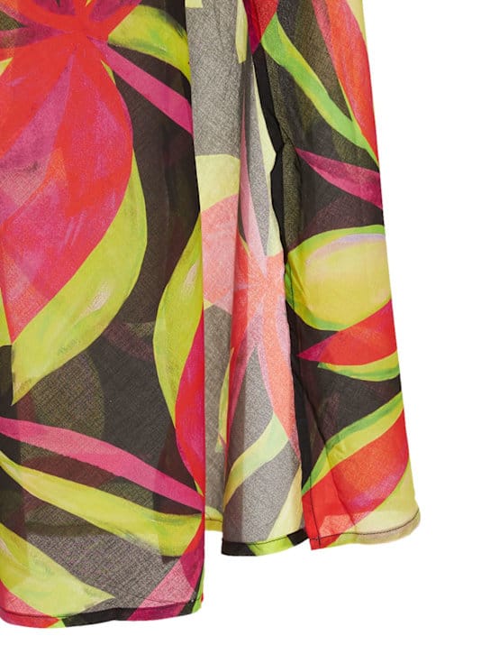 Louisa Ballou: Vestito lungo con scollo a V