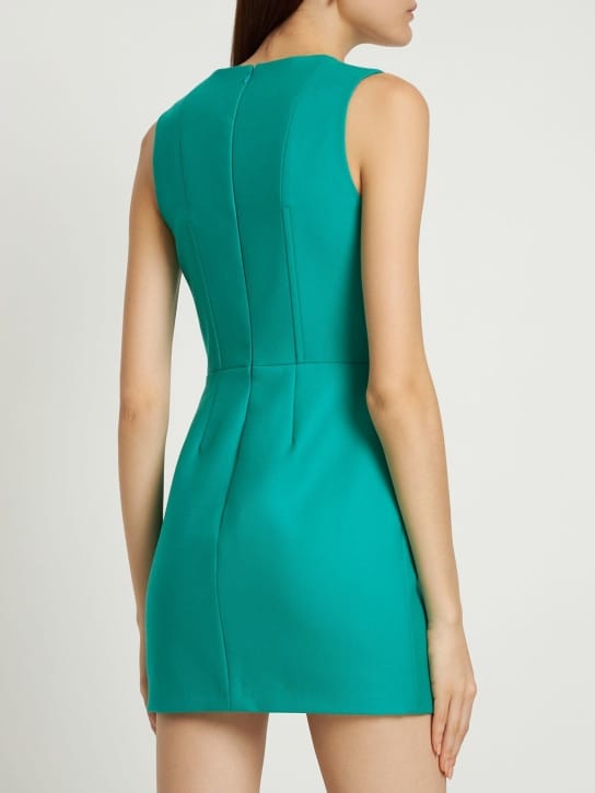 Giuseppe Di Morabito: Wool mini dress with bustier