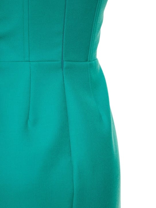Giuseppe Di Morabito: Wool mini dress with bustier