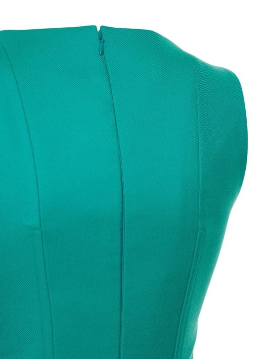 Giuseppe Di Morabito: Wool mini dress with bustier