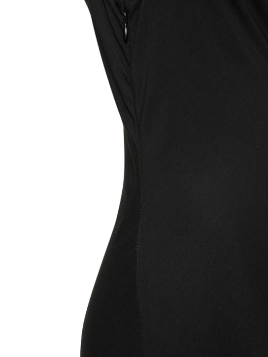 Giuseppe Di Morabito: Asymmetric long dress with crystals