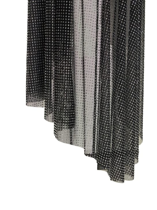 Giuseppe Di Morabito: Asymmetric long dress with crystals