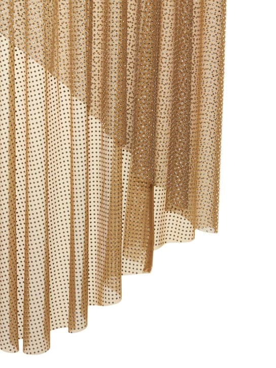Giuseppe Di Morabito: Asymmetric long dress with crystals