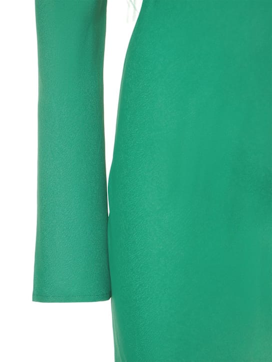 Giuseppe Di Morabito: Feather-trimmed mini dress