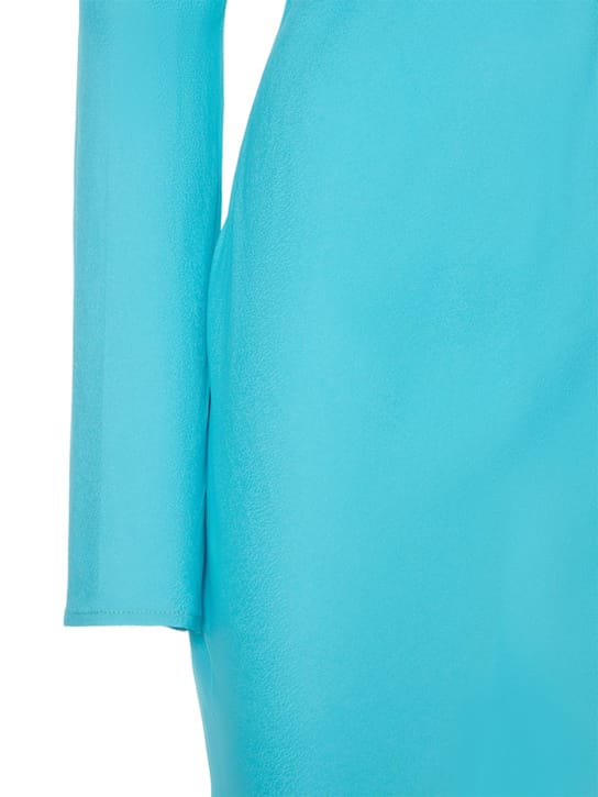 Giuseppe Di Morabito: Feather-trimmed mini dress